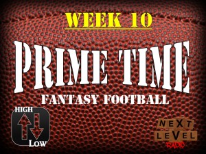 Prime Time Fantasy Football Week 10 Preview