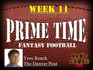 Prime Time Fantasy Football Week 11