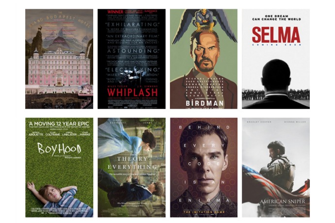 Here are the 2015 oscar nominations for best picture